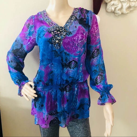 Gorgeous Harlow Zee Top Sz XS - Picture 1 of 7